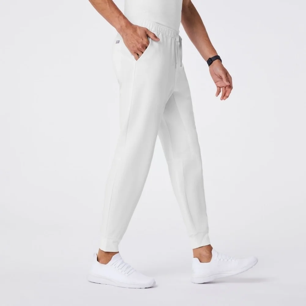 Figs Tansen Jogger Scrub Pants new orbit white joggers SZ MEDIUM SHORT